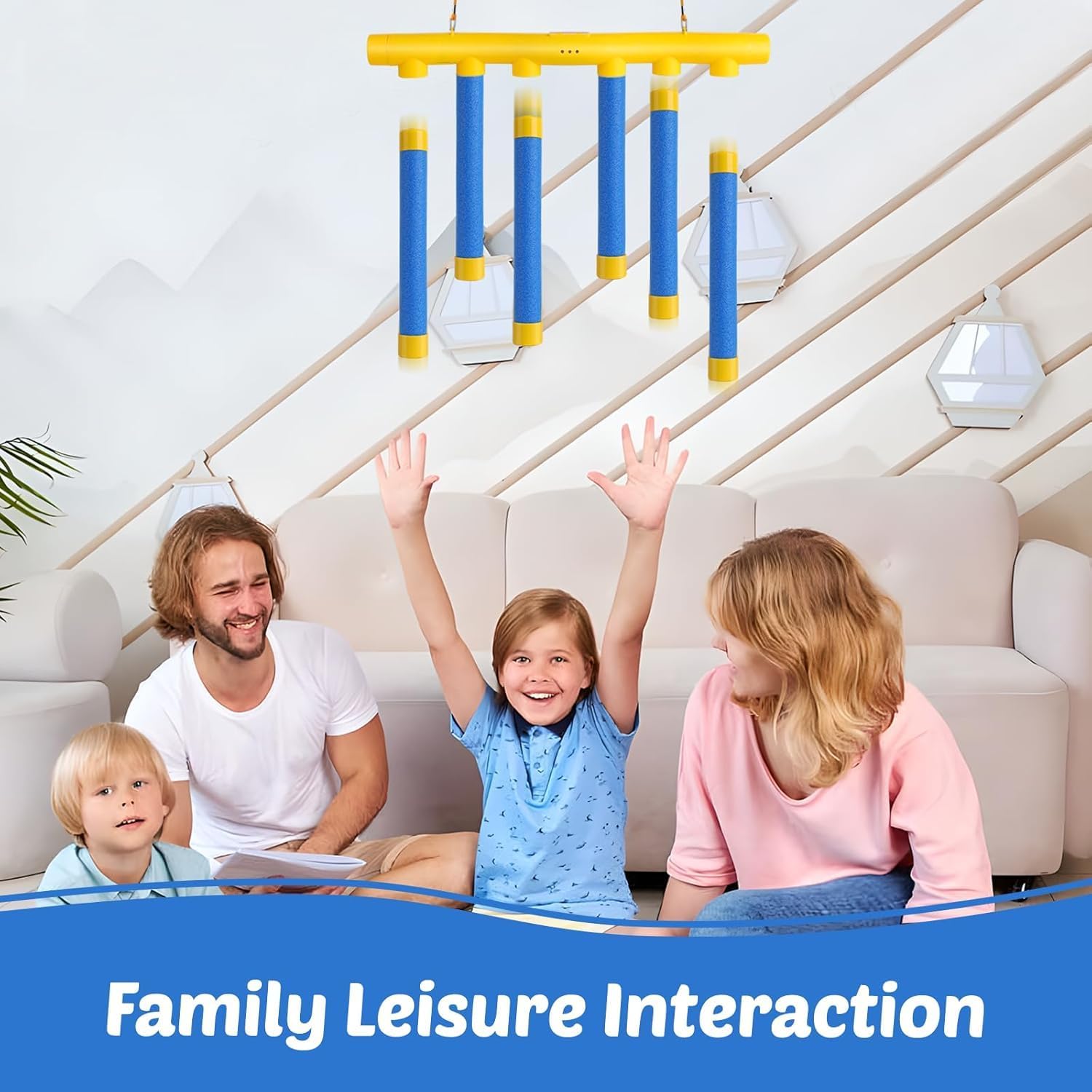 Thumbnail 5 de Catching Sticks Game Hand Speed Challenge Toy (3 Speed Reaction Sticks) for Adults & Kids