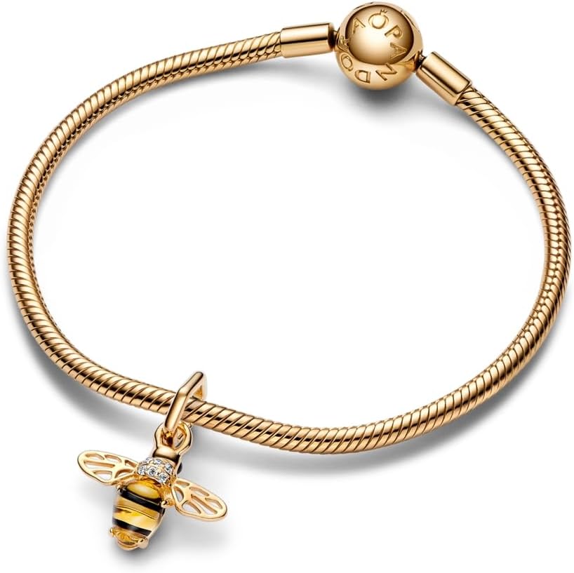 Thumbnail 2 de PANDORA Funkelnde Biene Charm-Anhänger 762672C01 – eleganter Charm für Ihr Pandora-Armband
