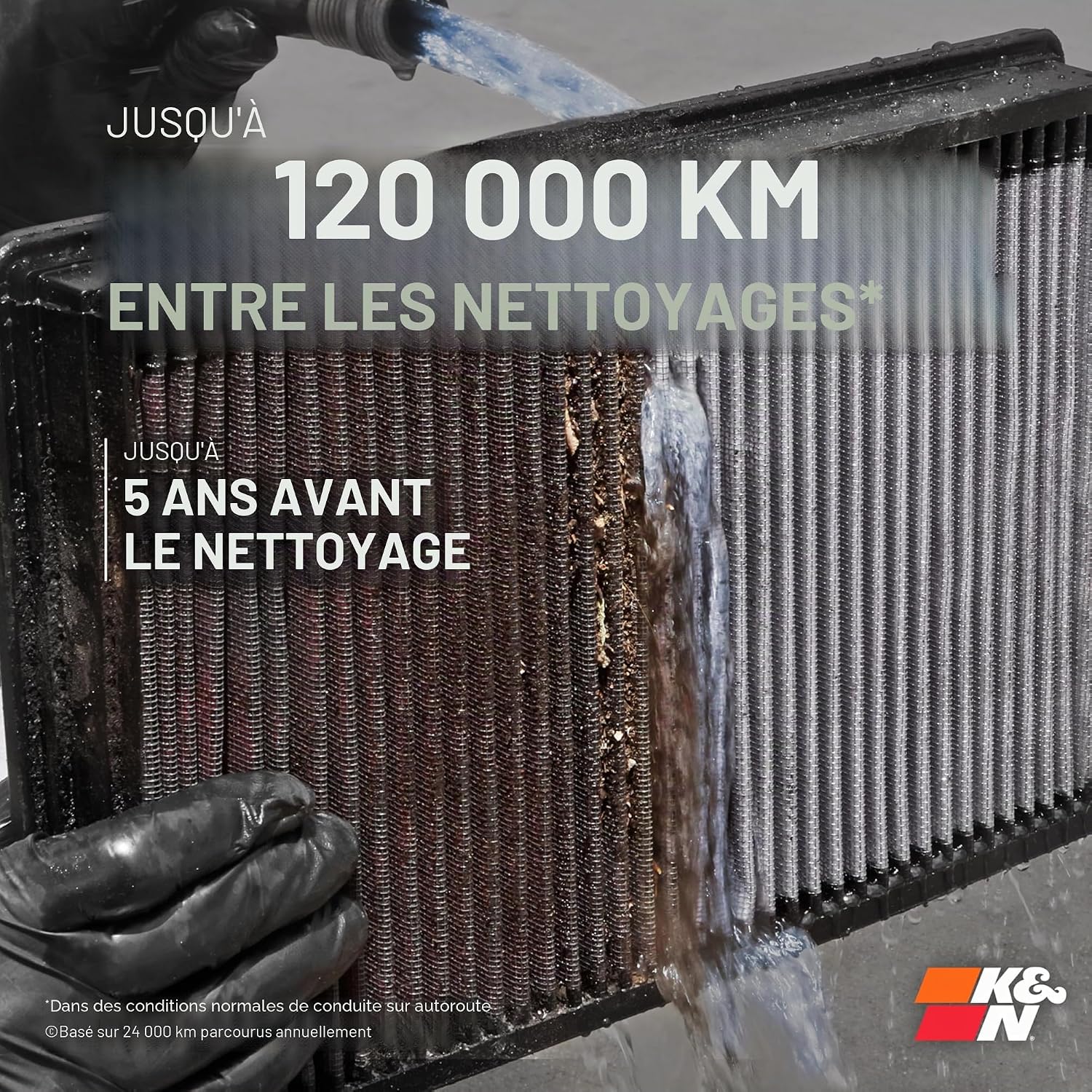 Detalle de K&N 33-3005 filtre à air