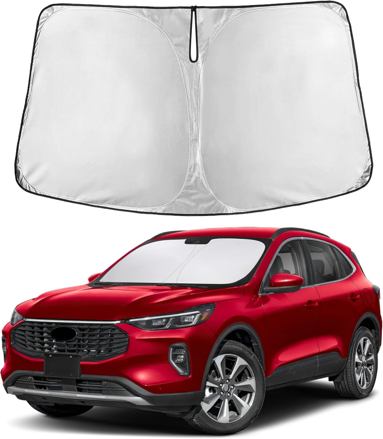 Thumbnail 6 de Autovir Windshield Sun Shade for Toyota Tacoma (2005-2015): Block UV Rays, Reduce Heat, Front Window Protection