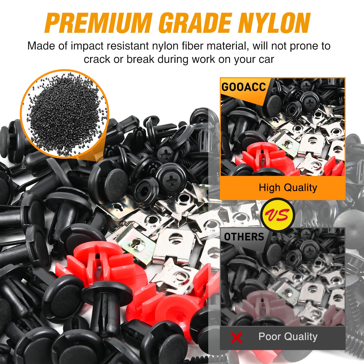 Thumbnail 3 de GOOACC 941Pcs Car Retainer Clips and Auto Body Fasteners Assortment