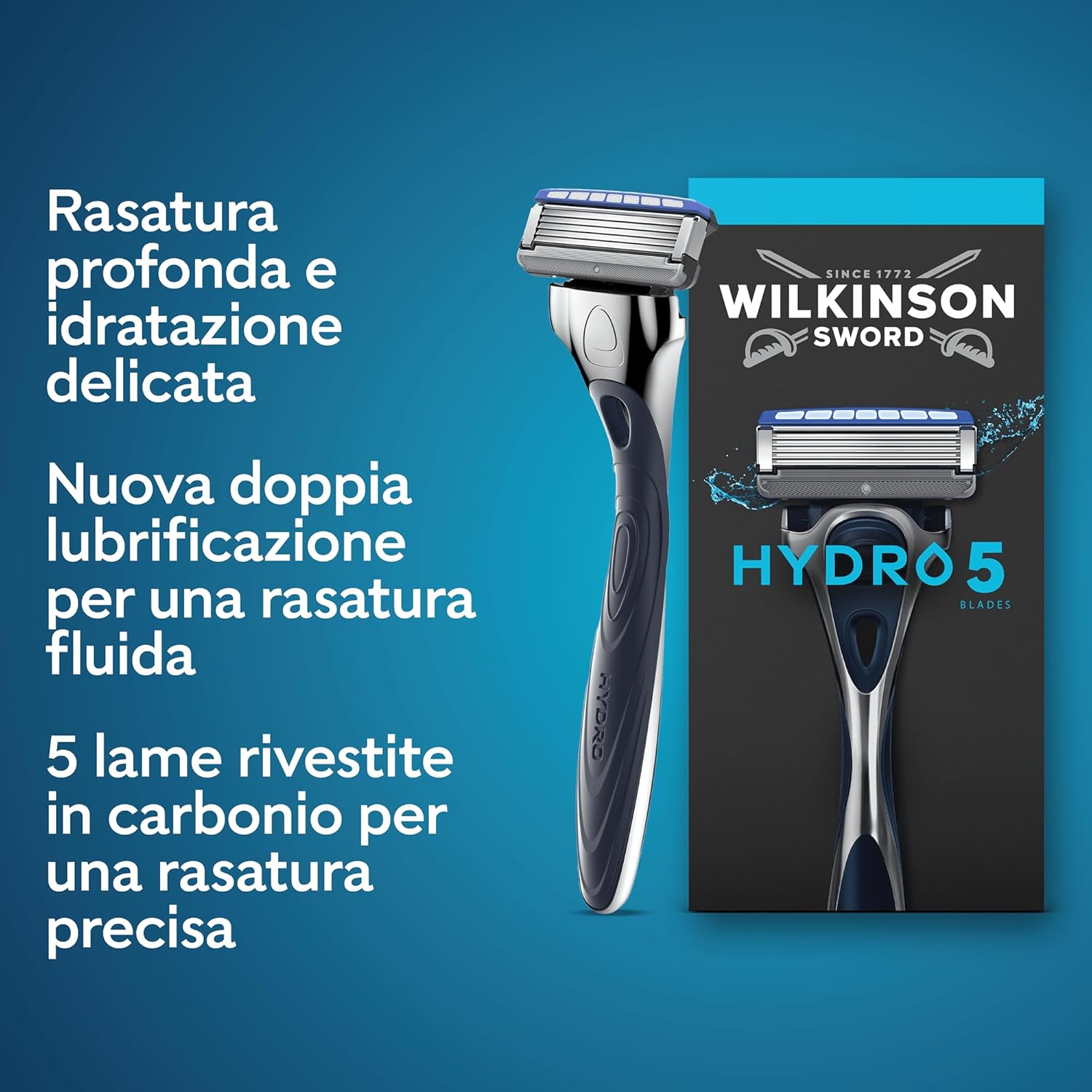 Thumbnail 1 de Wilkinson Sword Hydro 5 XXL – set 12 ricariche lamette idratanti con lama rivestita in carbonio