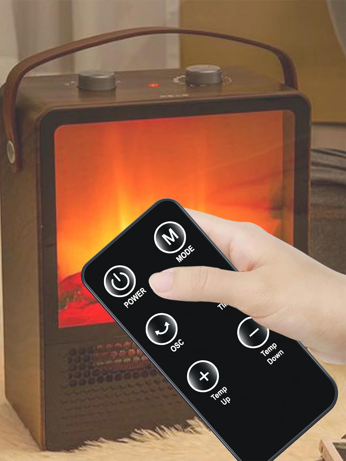 Thumbnail 4 de TCNOUMT Replacement Remote Control for LYMYBETY/MONHOUSE HEAT_102 Portable Electric Heater