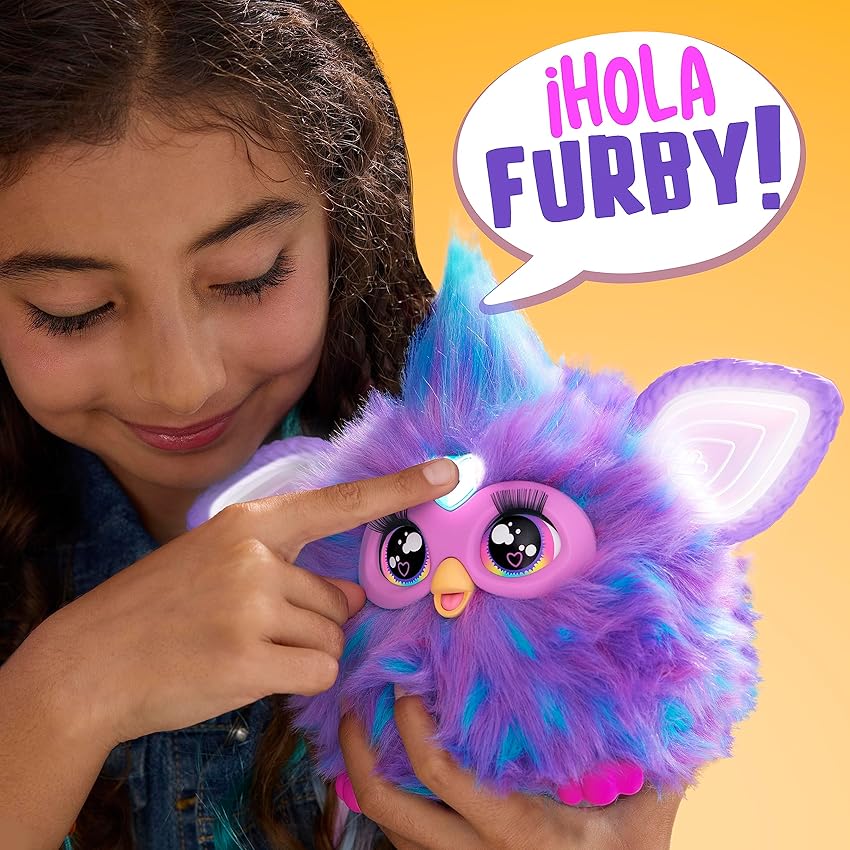 Thumbnail 2 de Furby Interactivo Lila - Juguete de Peluche Español 🐾