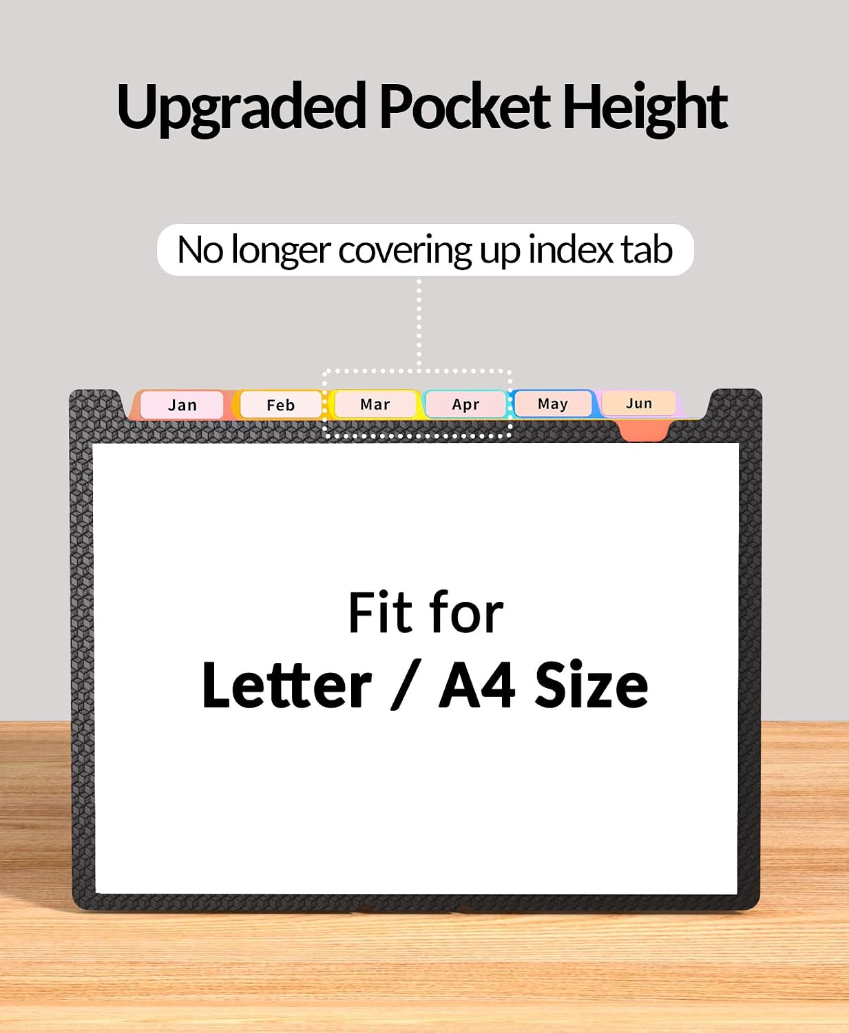 Thumbnail 1 de Sooez SZA0111-0301A Accordion File Organizer, 13 Pockets, Letter Size