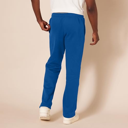 Thumbnail 2 de Amazon Essentials Men's Fleece Open Bottom Sweatpant (Big & Tall), Blue, XXL