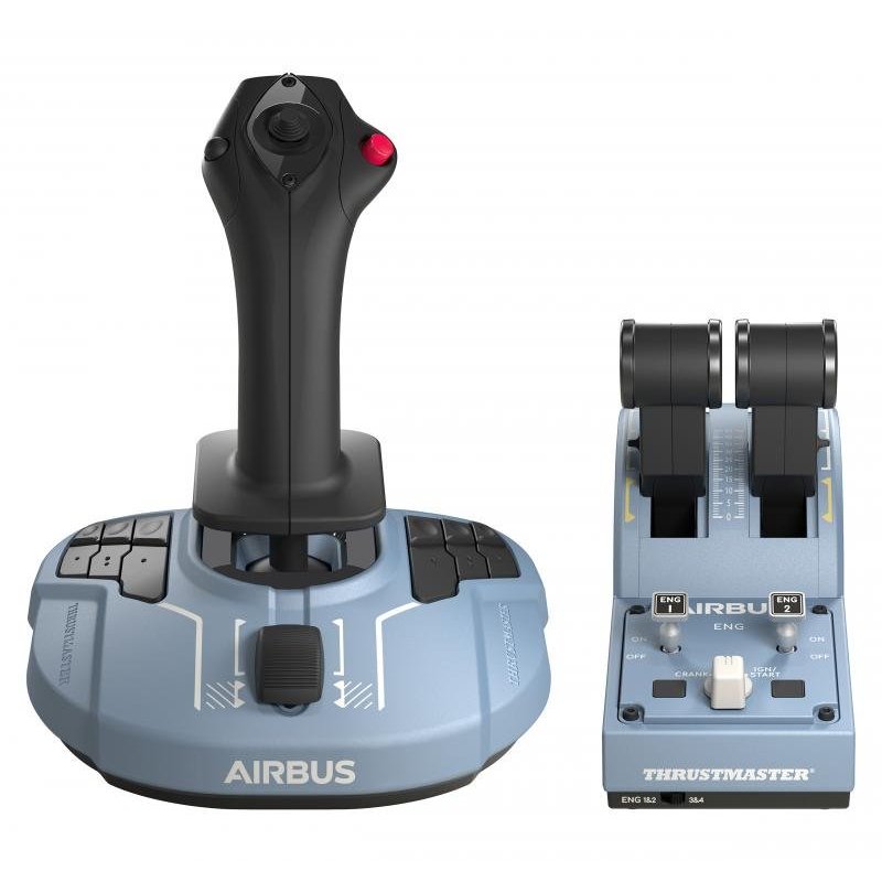 Thumbnail 3 de Thrustmaster TCA Officer Pack Airbus Edition: palanca de control lateral y cuadrante de aceleración (Airbus A320)