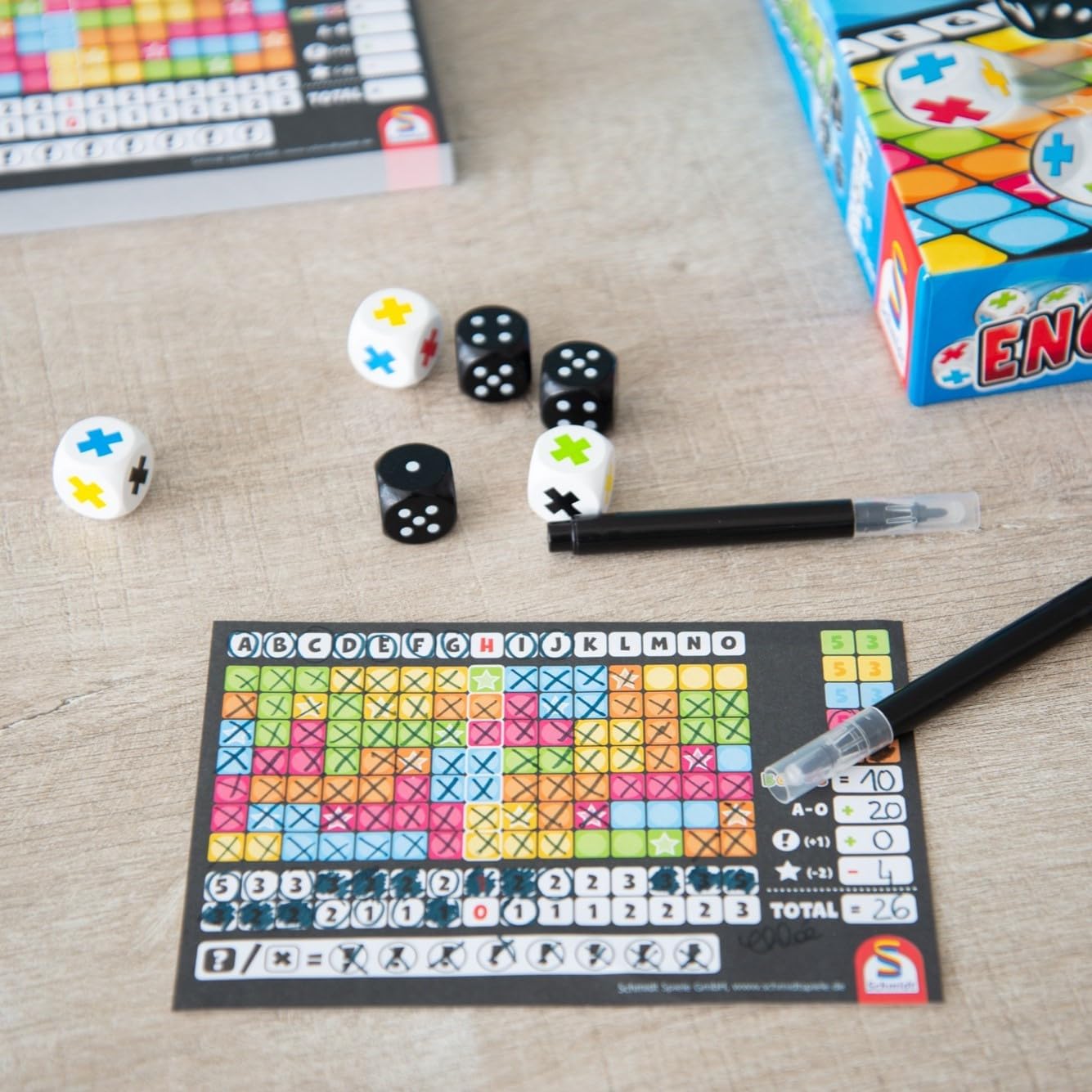 Detalle 2 de Schmidt 88163 jeu de dés 🎲