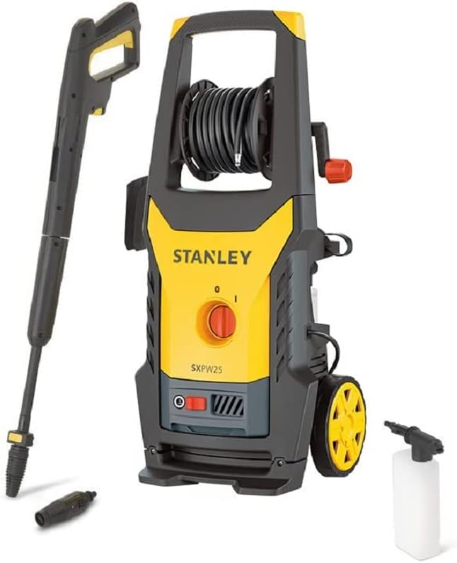 Stanley Idropulitrice ad Alta Pressione SXPW25E: potenza e versatilità per esterni e veicoli