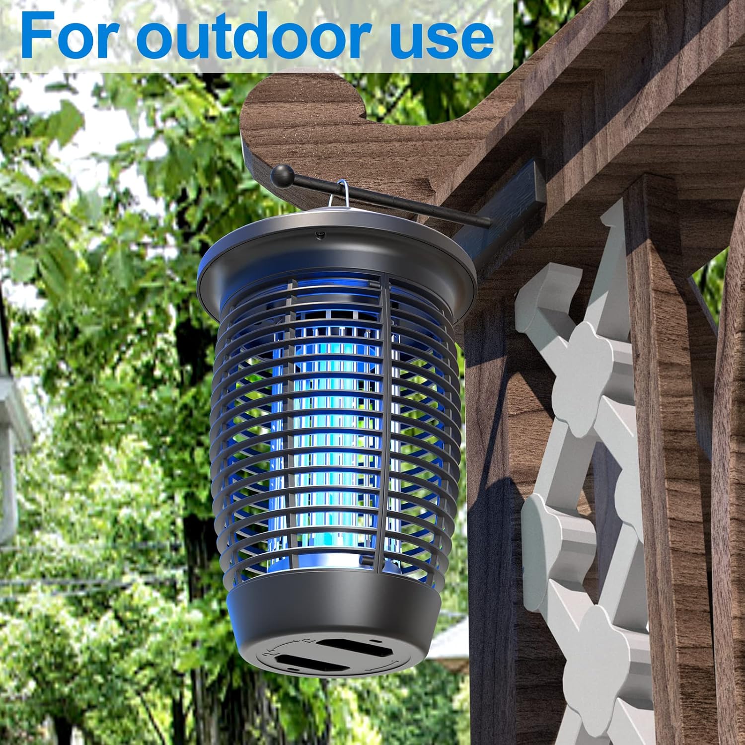 Thumbnail 4 de PALONE Bug Zapper 4500V 20W UV Fly Trap Lamp (100m² coverage)