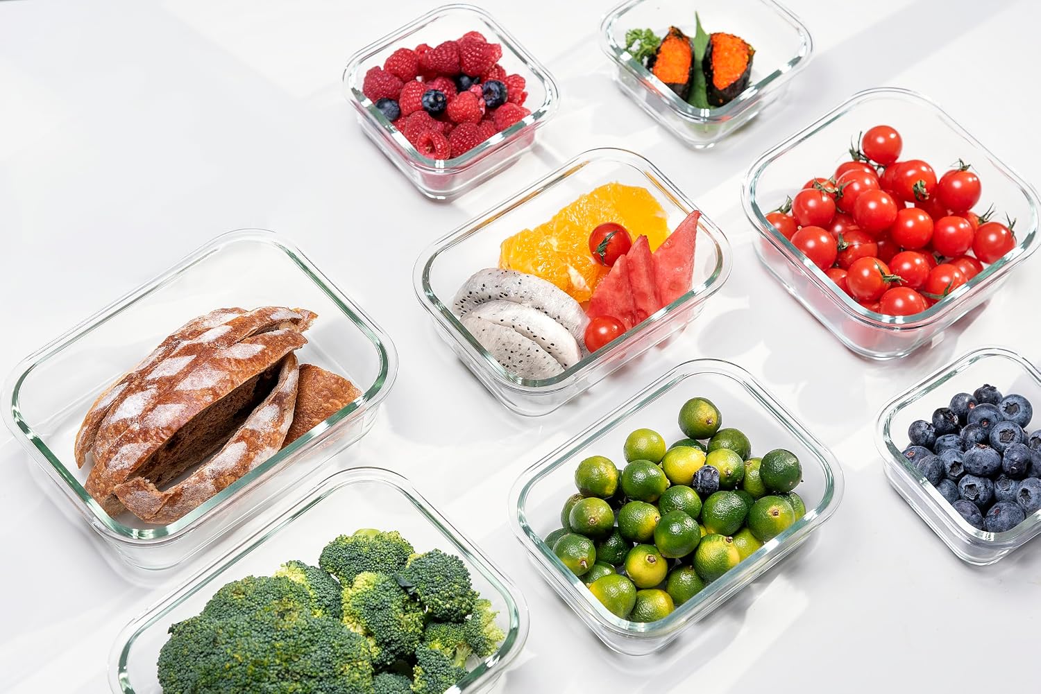 Thumbnail 6 de S SALIENT glass storage containers 5-pack, 1050ml