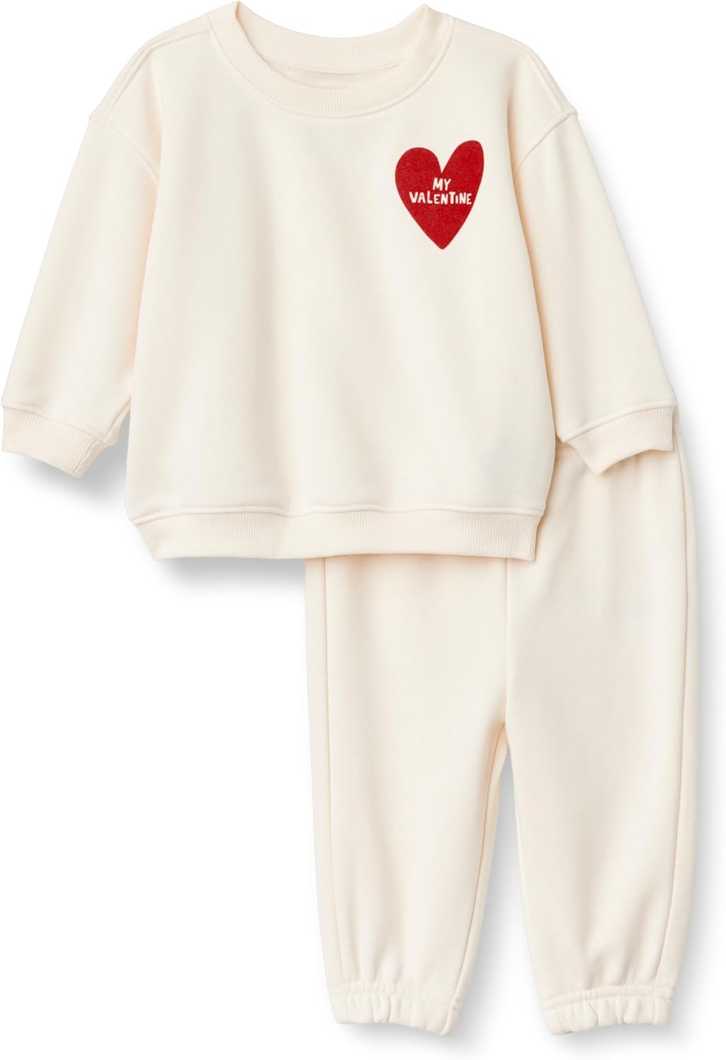Amazon Essentials x Sofia Grainge unisex kids sweatshirt and sweatpant set (toddlers & babies)