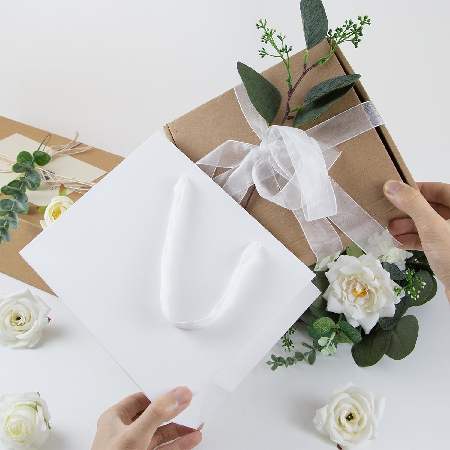 Detalle 1 de Ronvir gift bags 25 pack, 22x10x18cm