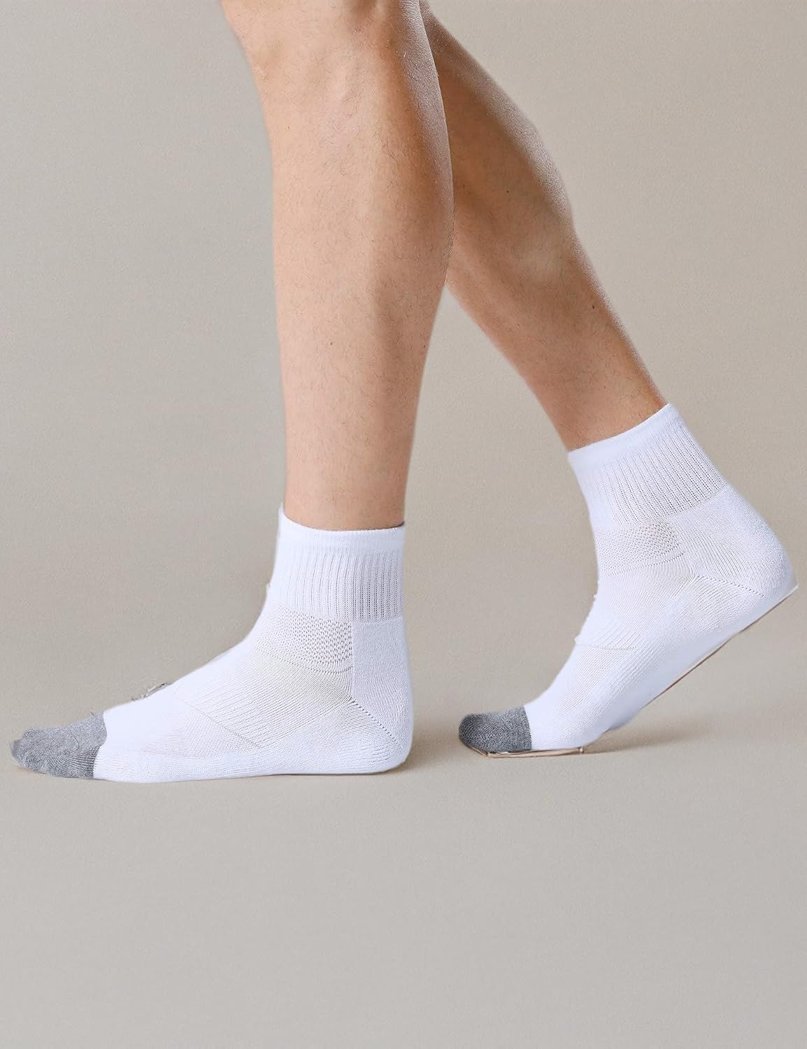 Thumbnail 6 de CS CELERSPORT 6 Pack Men's Ankle Socks with Cushion — Soft Cotton Comfort for Running