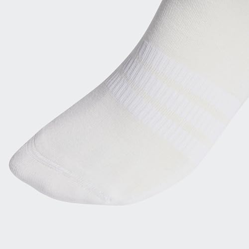 Detalle 2 de adidas Unisex Adult Cushioned Crew Socks 6 Pair Pack | taglia 45-48, bianco/bianco/nero