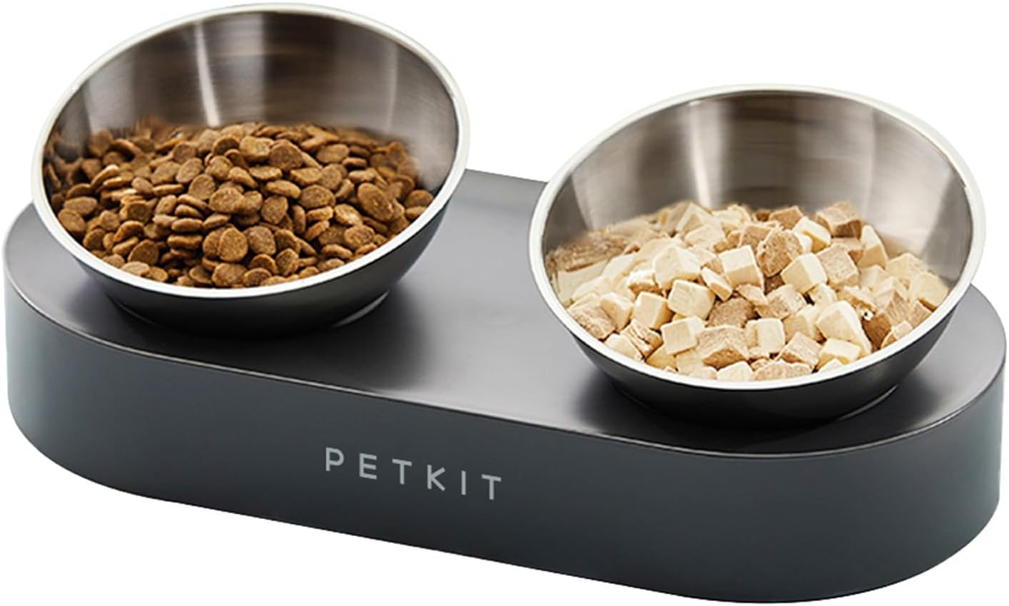 Detalle de PETKIT CYBERTAIL cuenco elevado 13,7 cm