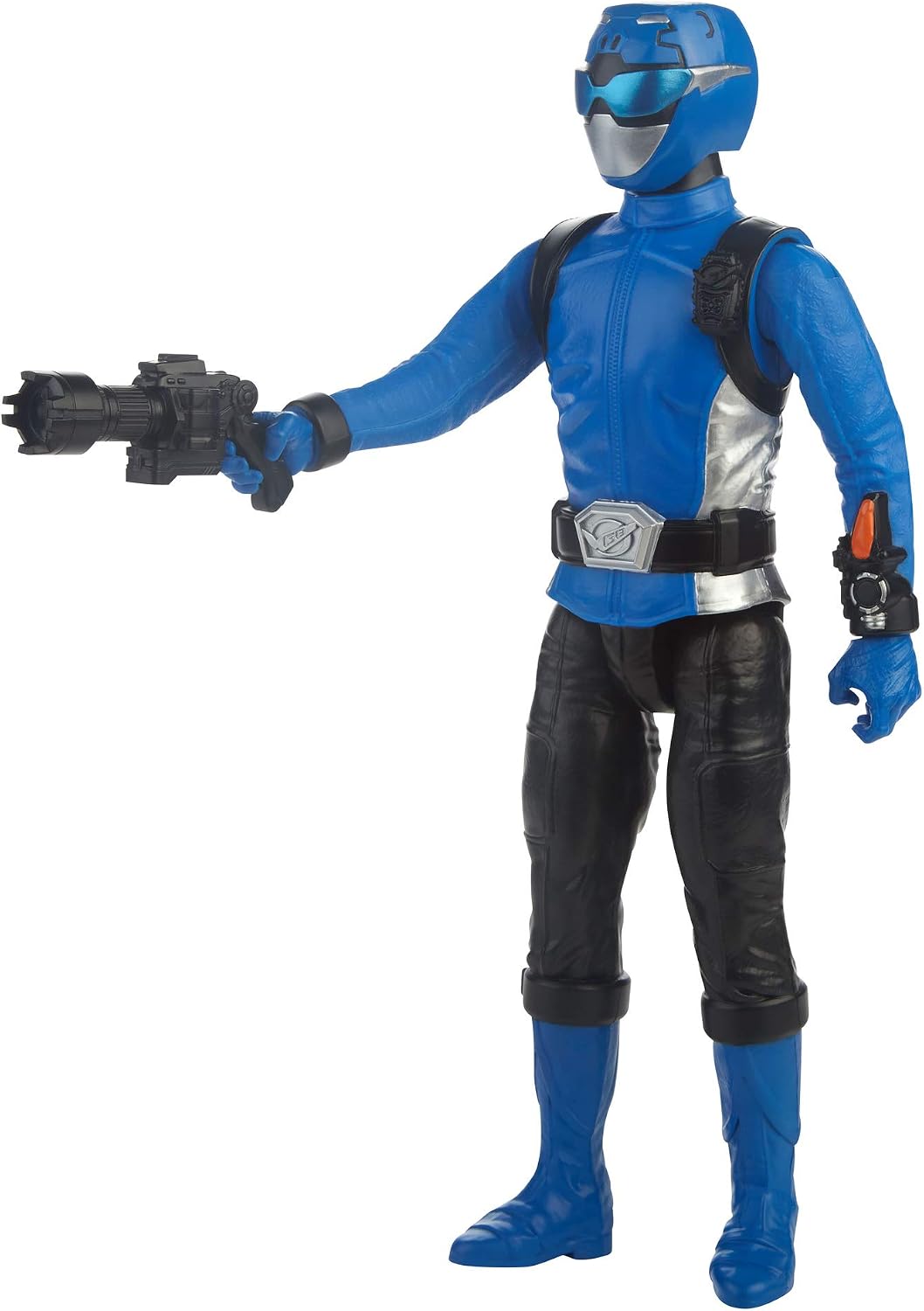 Detalle 1 de Hasbro Power Rangers Beast Morphers E5939AC2 Blue Ranger Figure, 12-inch