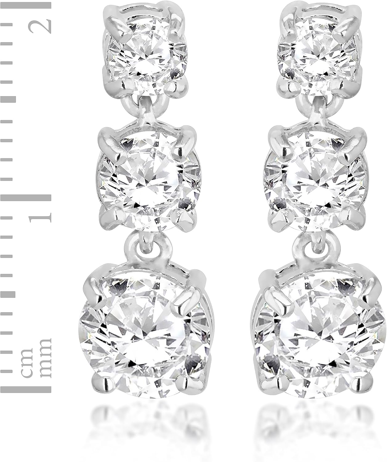 Thumbnail 5 de Amazon Essentials Sterling Silver Drop Earrings