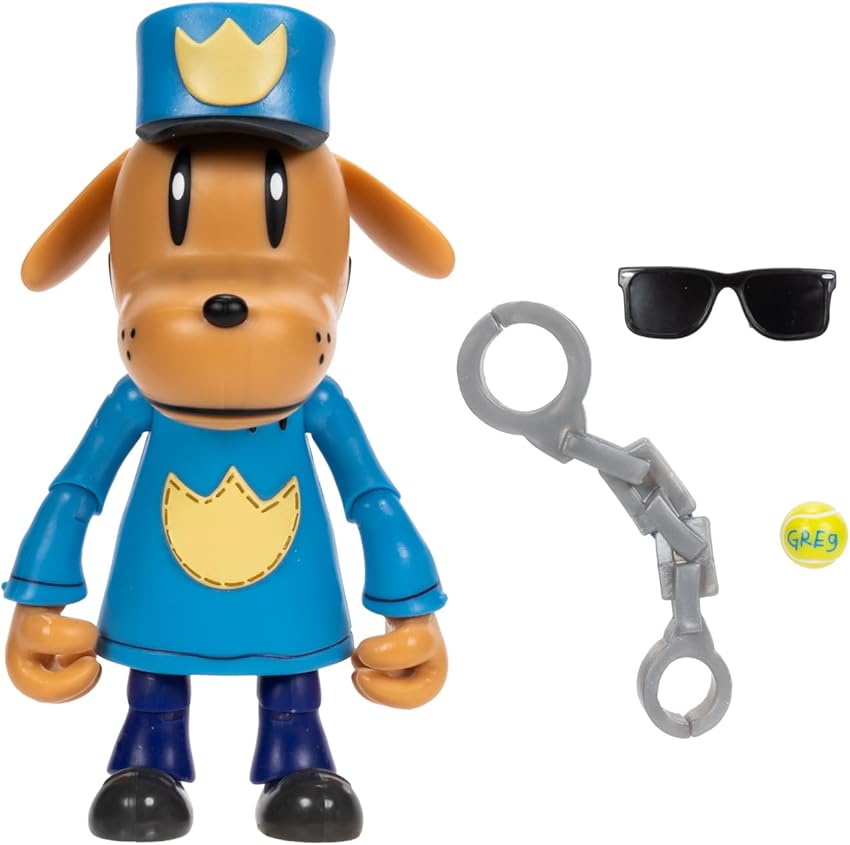 Detalle de Policán Figura Articulada Jakks Pacific 13cm con Accesorios