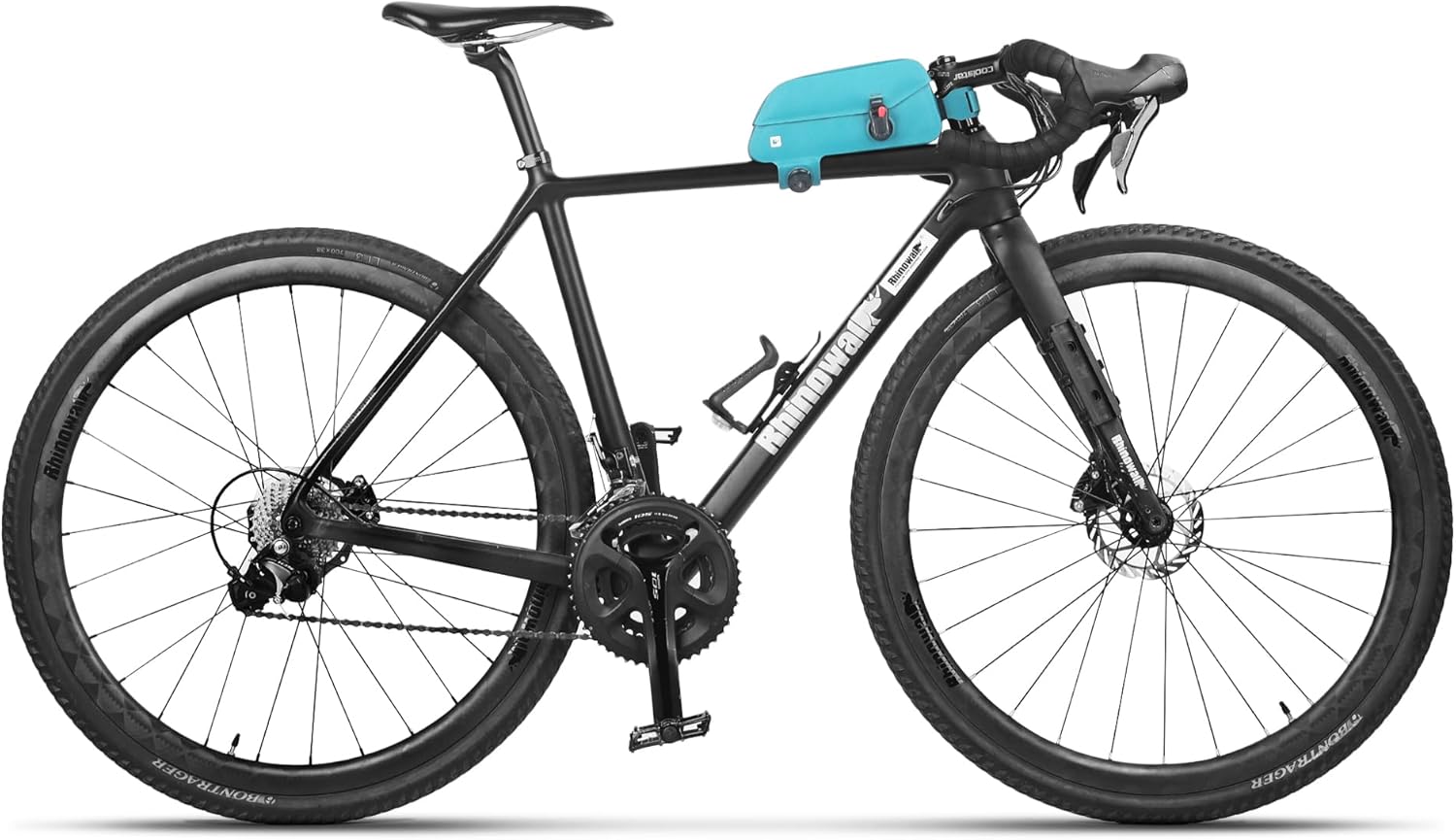 Thumbnail 6 de Rhinowalk Bike Top Tube Bag (TPU, fully waterproof) – stable frame bag for mountain or road bikes