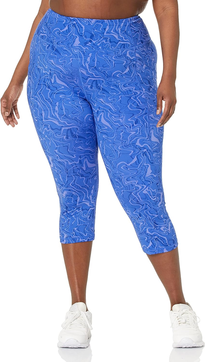 Thumbnail 4 de Amazon Essentials Women’s Active Sculpt High-Rise Capri Leggings with Pockets (Plus Size available)