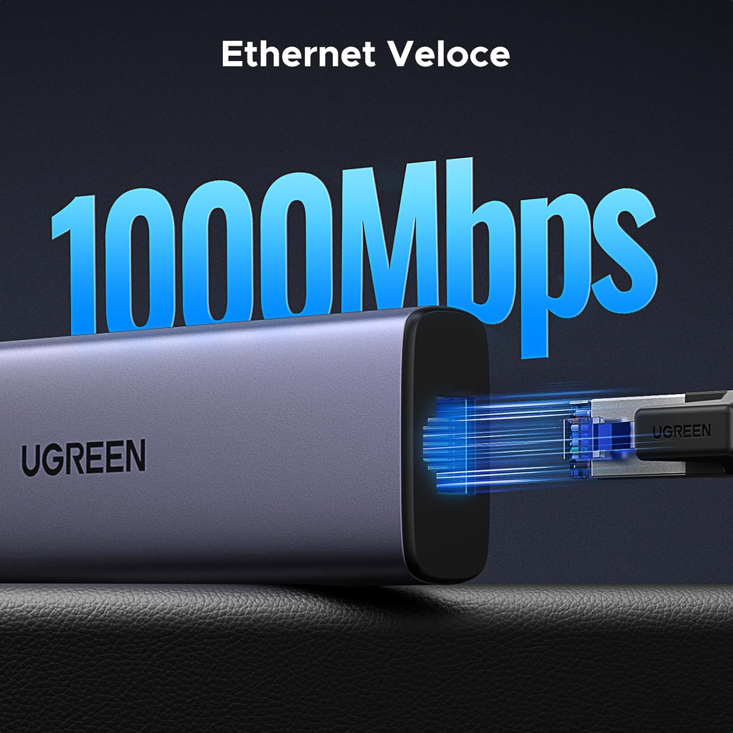 Thumbnail 5 de UGREEN Revodok 1061 Hub USB C: 6 in 1 con Ethernet Gigabit, HDMI 4K, PD 100W e USB 3.0