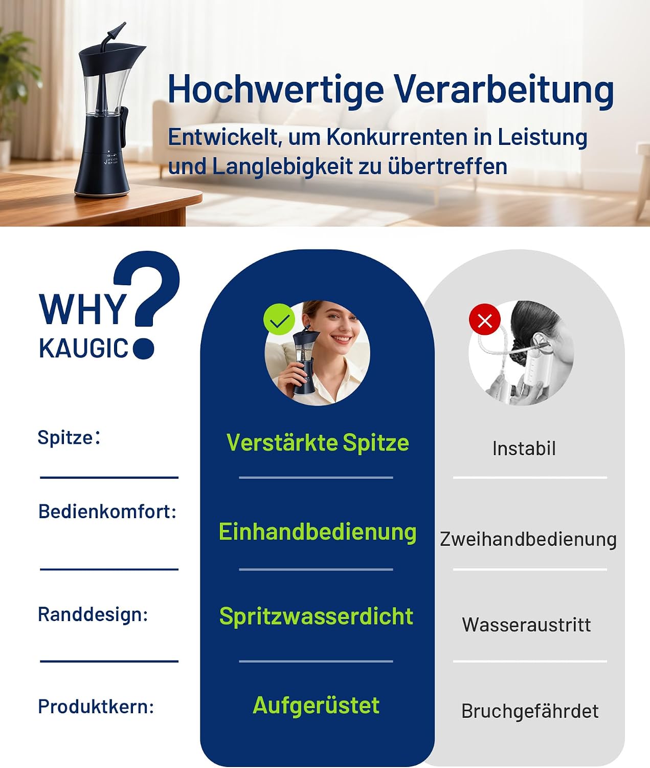 Thumbnail 2 de KAUGIC Ohrreiniger-Set 2-in-1