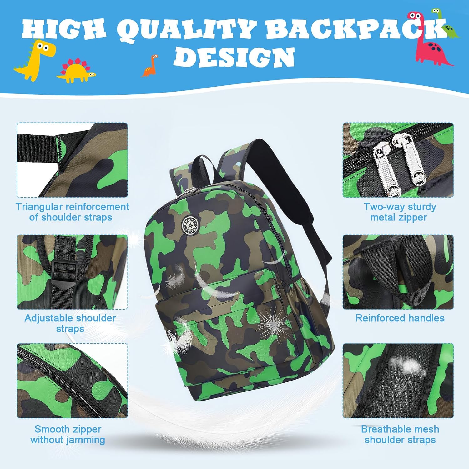 Thumbnail 4 de Aucuu Mochila Infantil 27x14x38 cm