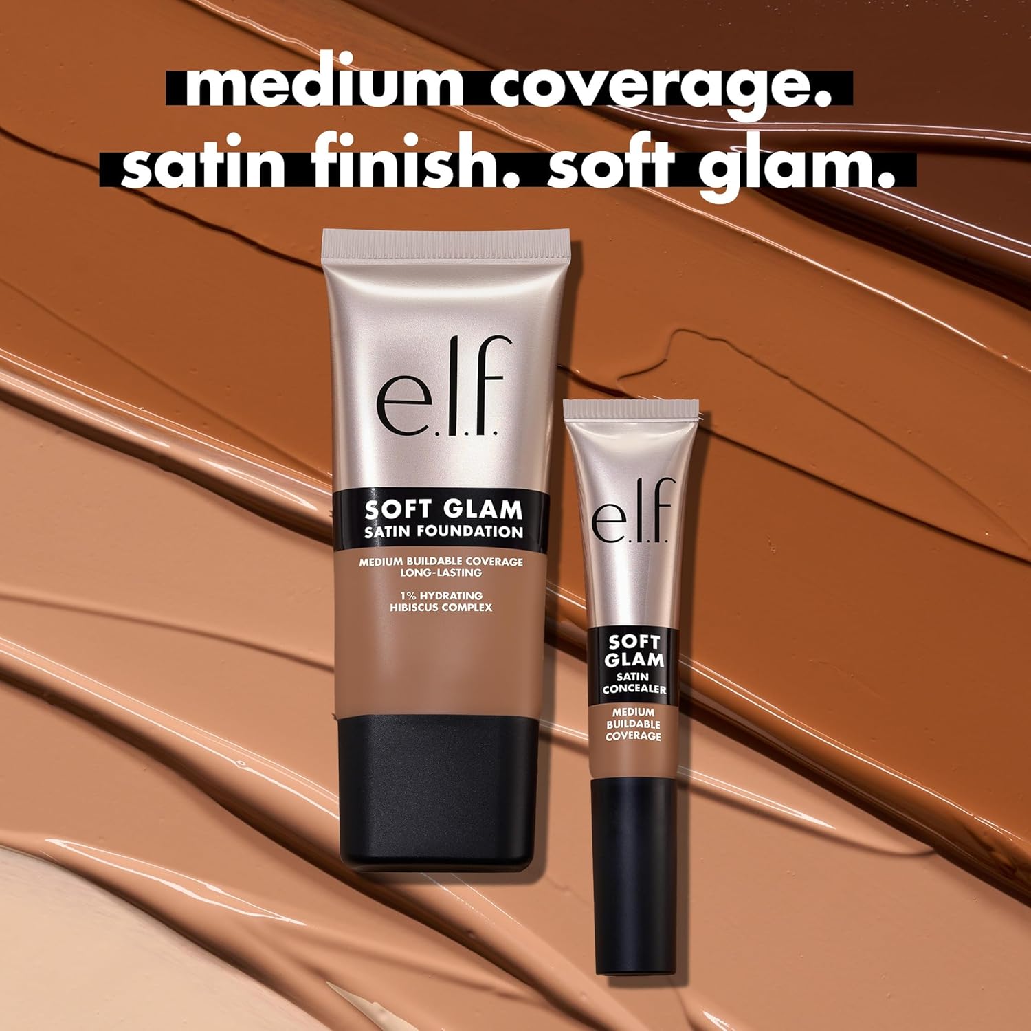 Thumbnail 6 de e.l.f. Soft Glam Satin Concealer - mittlere Deckkraft, vegan, langanhaltend