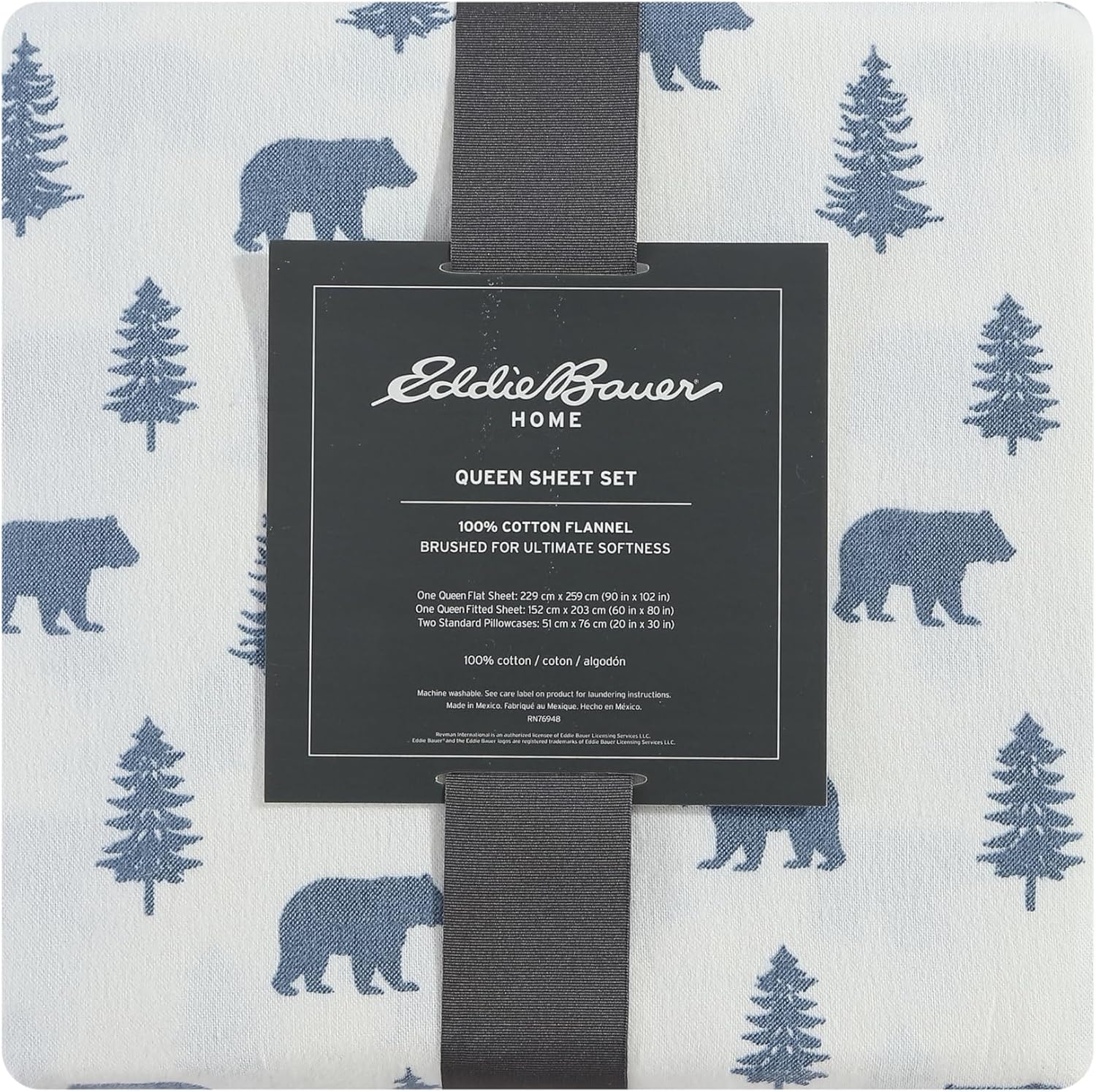 Thumbnail 6 de Eddie Bauer King Size Flannel Sheets