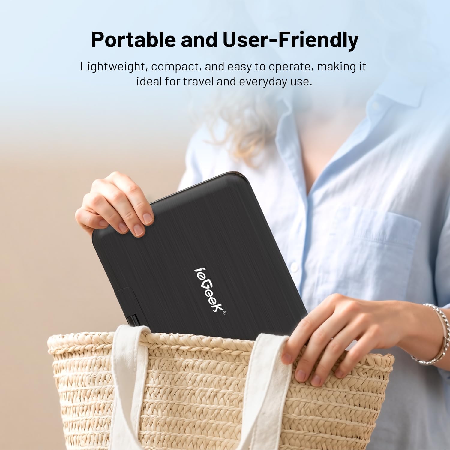 Thumbnail 6 de ieGeek 12.5" Portable DVD Player with 10.5" screen 📀