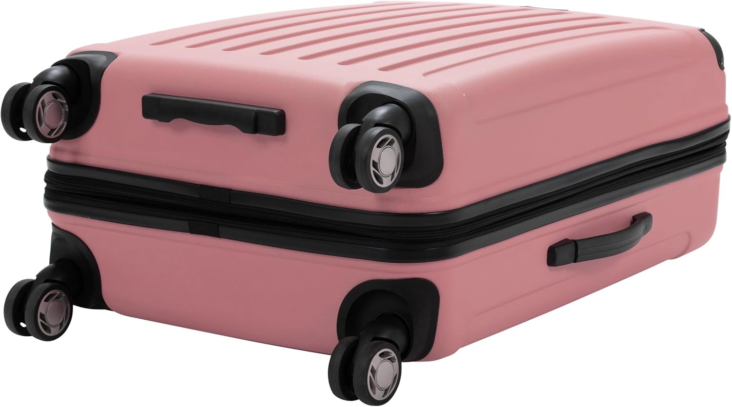 Detalle 2 de Kenneth Cole REACTION Renegade Luggage 20-Inch: Lightweight, Expandable 8-Wheel Spinner Suitcase in Peony