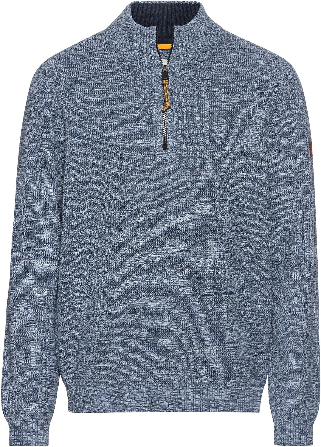 Detalle de camel active 409530 4K06 18 – męski sweter z dzianiny bawełnianej