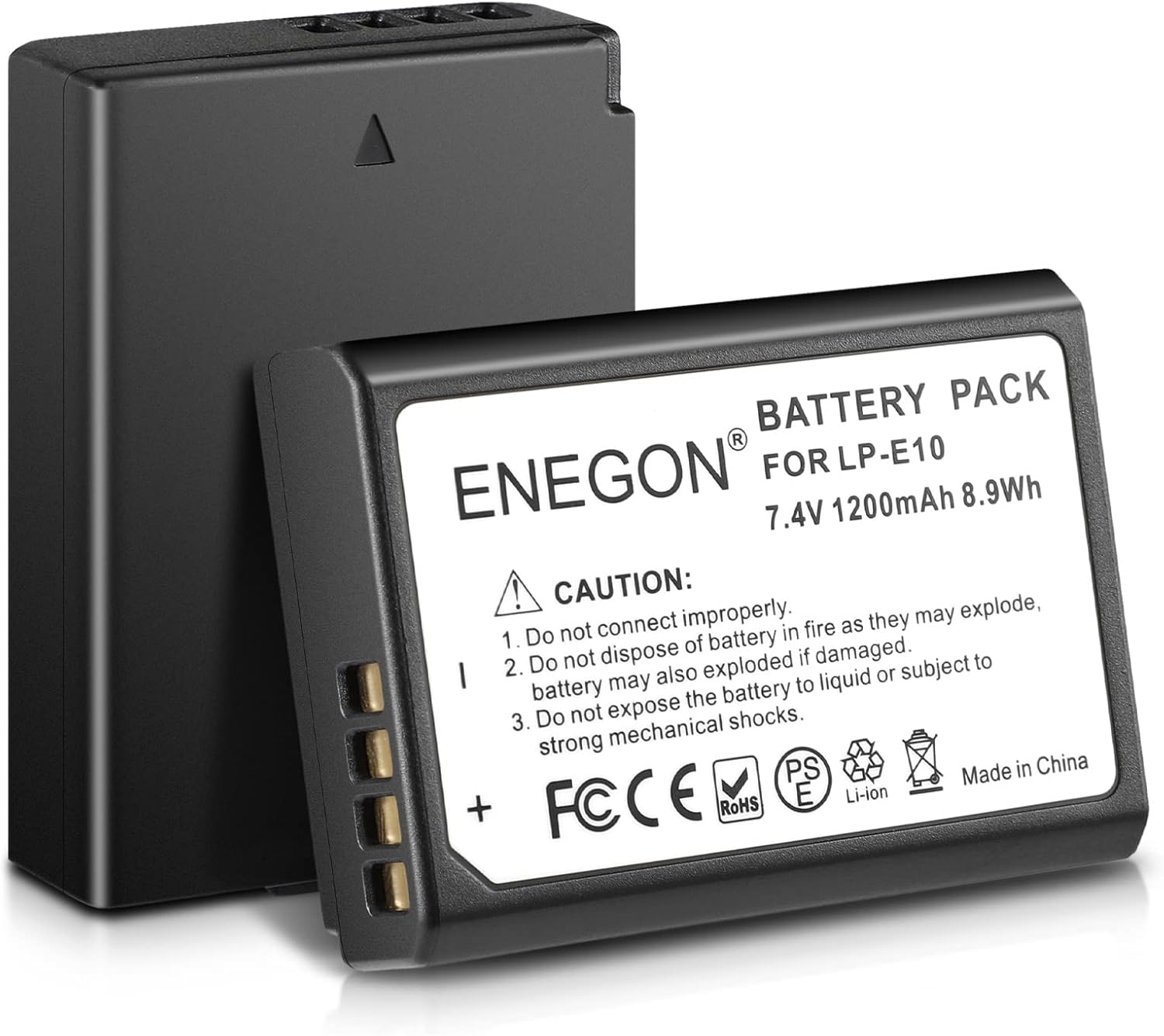ENEGON LP-E10 Batería 1200 mAh (2 unidades)