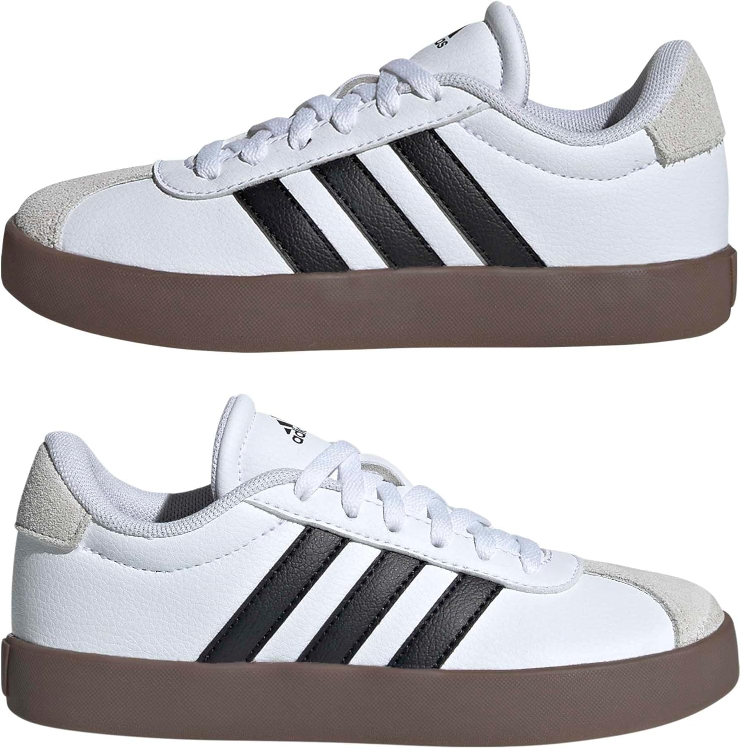 Thumbnail 6 de adidas VL Court 3.0 Niños 👟 Blanco y Negro, Talla 37 1/3 EU