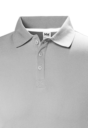 Detalle 1 de Helly Hansen Crewline Polo para Hombres - Gris Niebla, Talla L