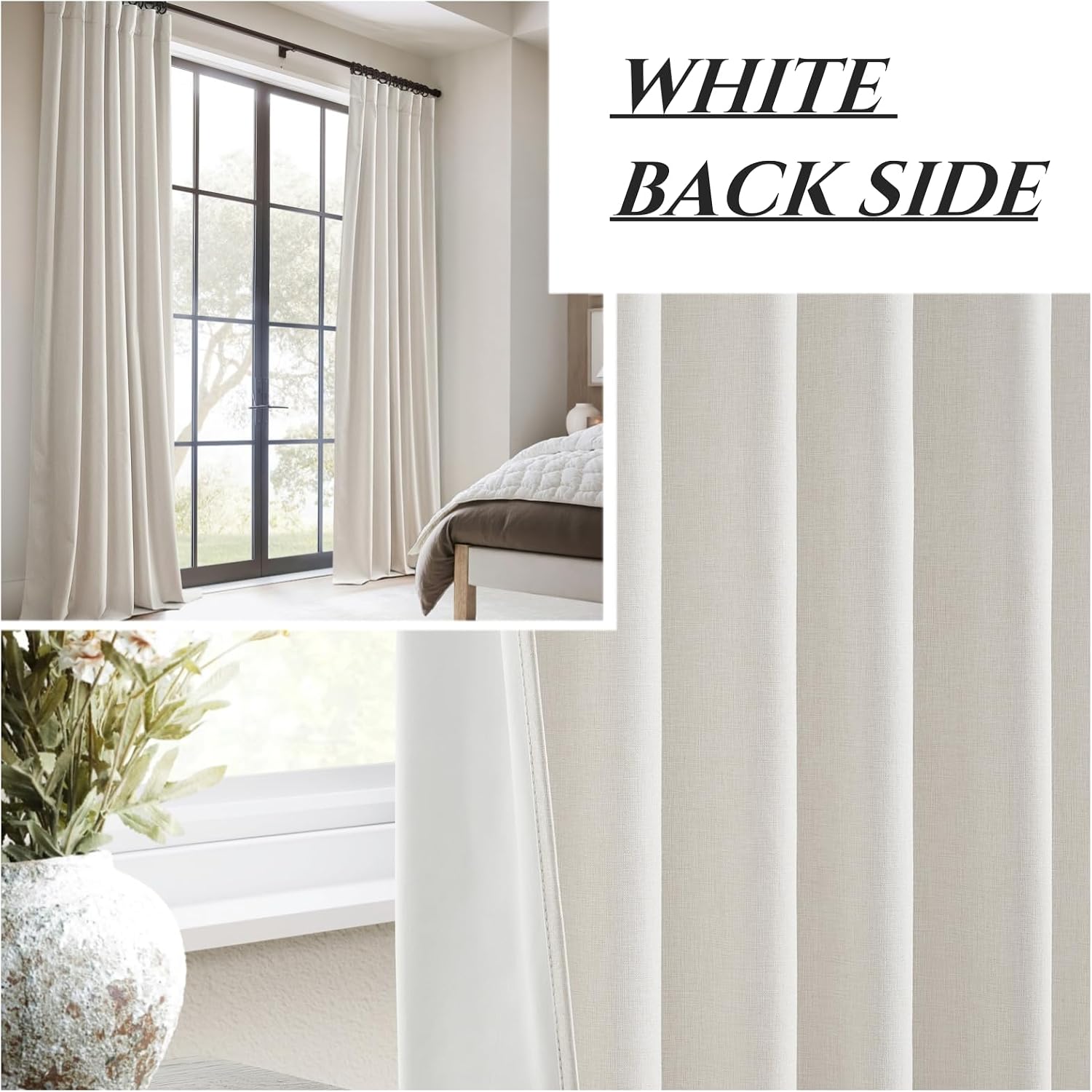 Detalle 2 de Blackout Curtains, 84-Inch Length