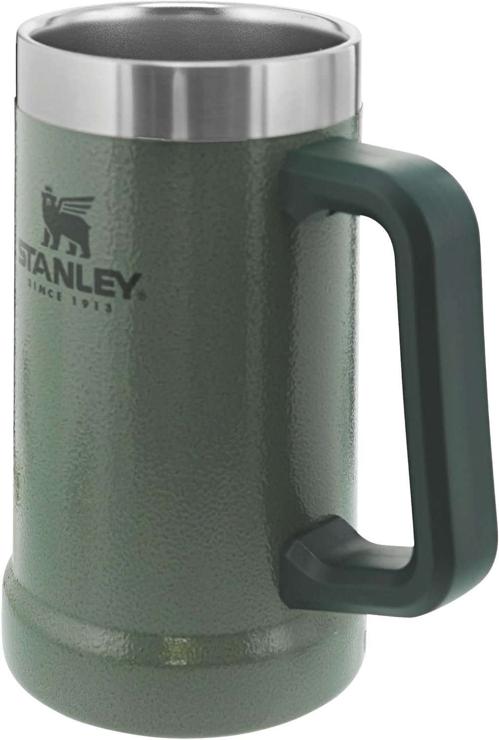 Detalle de STANLEY 1913 Adventure Vacuum Beer Stein 0.7L: rugged stainless steel beer mug for outdoor adventures