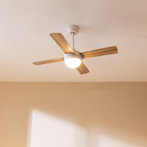 Detalle de Cecotec Ventilateur de Plafond Aero 4250 DC Fresh - 42" avec LED, Télécommande et Minuterie