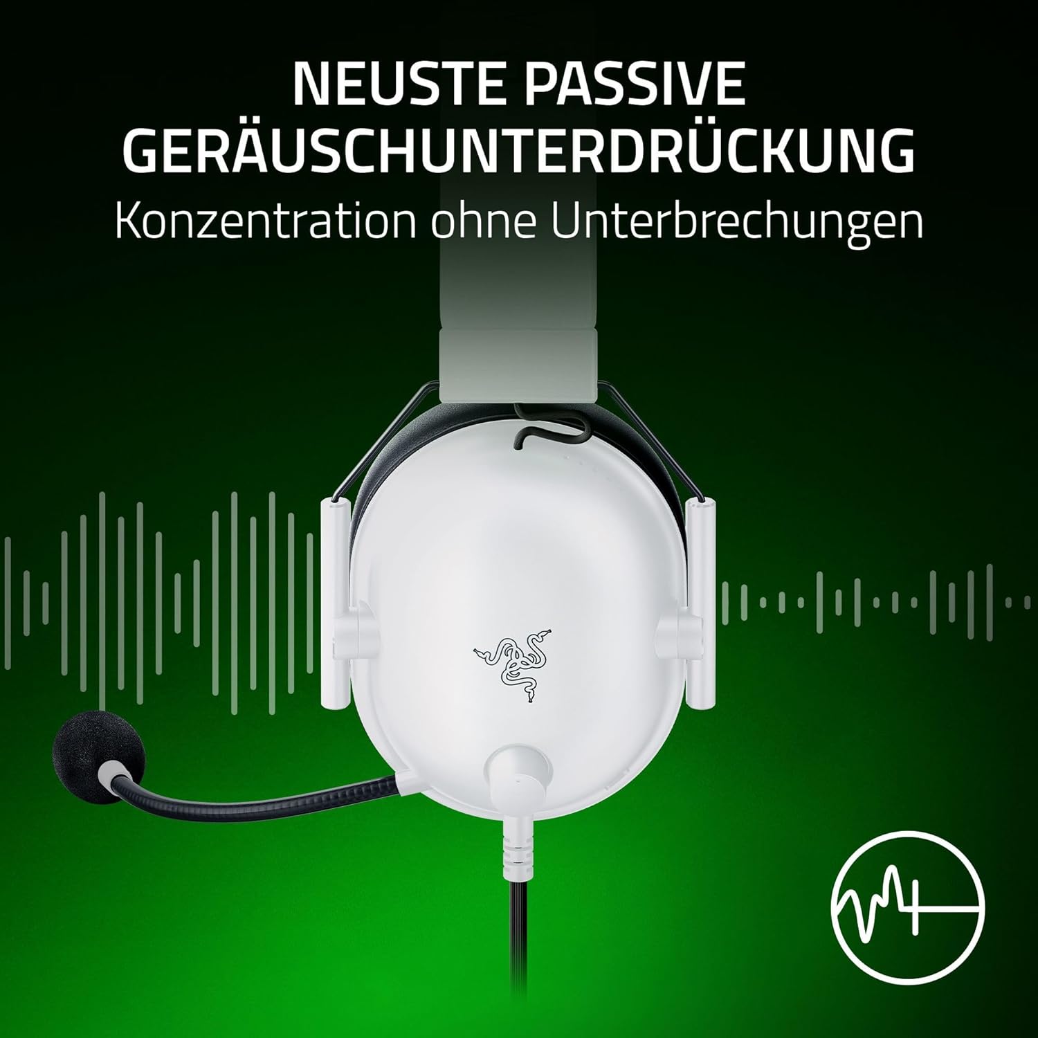 Detalle de Razer BlackShark V2 X (Xbox) – kabelgebundenes Esports-Headset für Xbox Series X|S