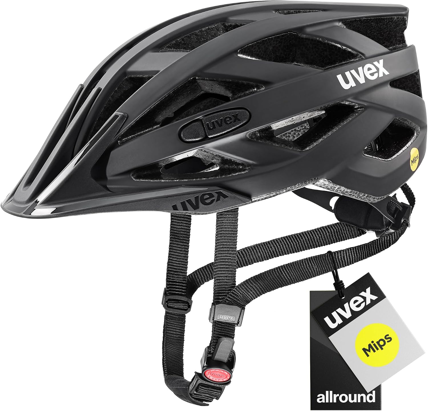 Detalle de uvex i-vo cc MIPS – Leichter Allround-Helm für Damen und Herren mit erweiterbarer LED‑Option