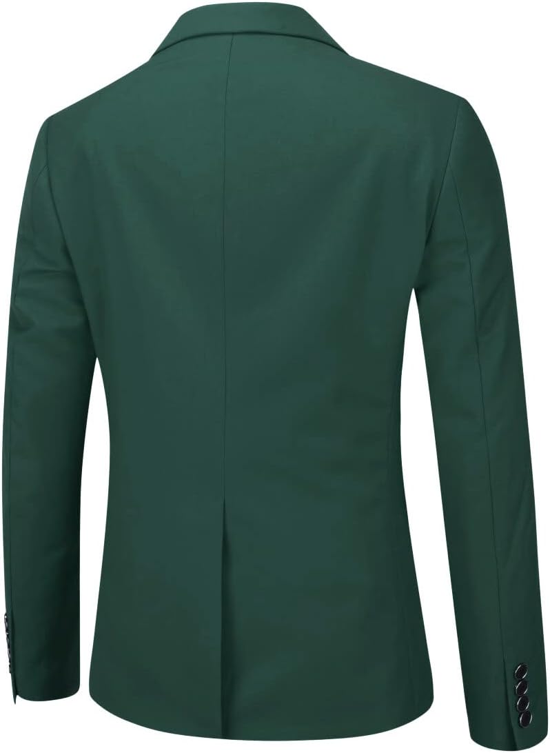 Thumbnail 2 de Costume homme 3 pièces Slim Fit YOUTHUP : veste à double revers, gilet et pantalon deux boutons
