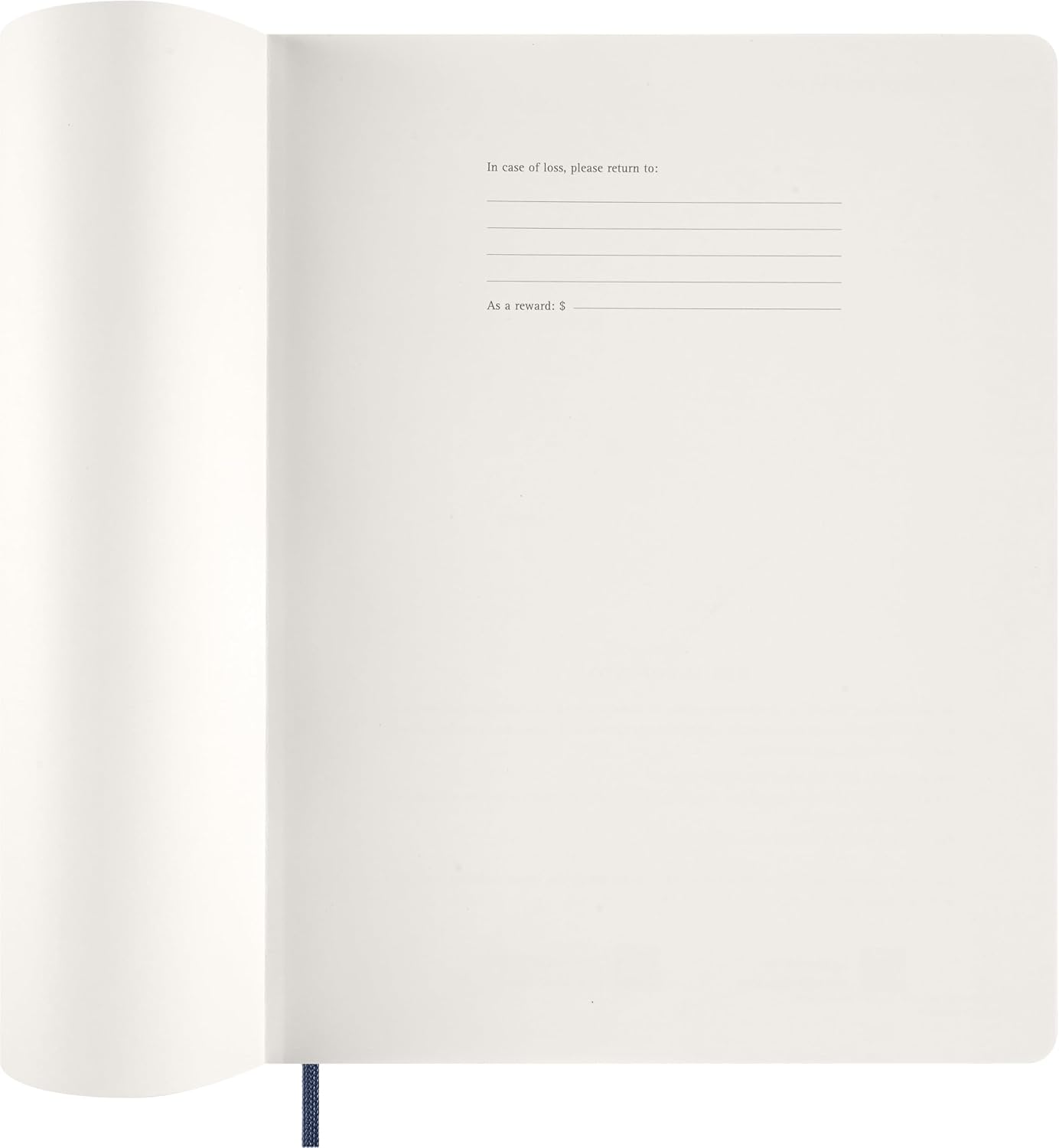 Detalle de Moleskine DSESNB2012WN7Y27 weekplanner 2026-2027, XXL, saffierblauw
