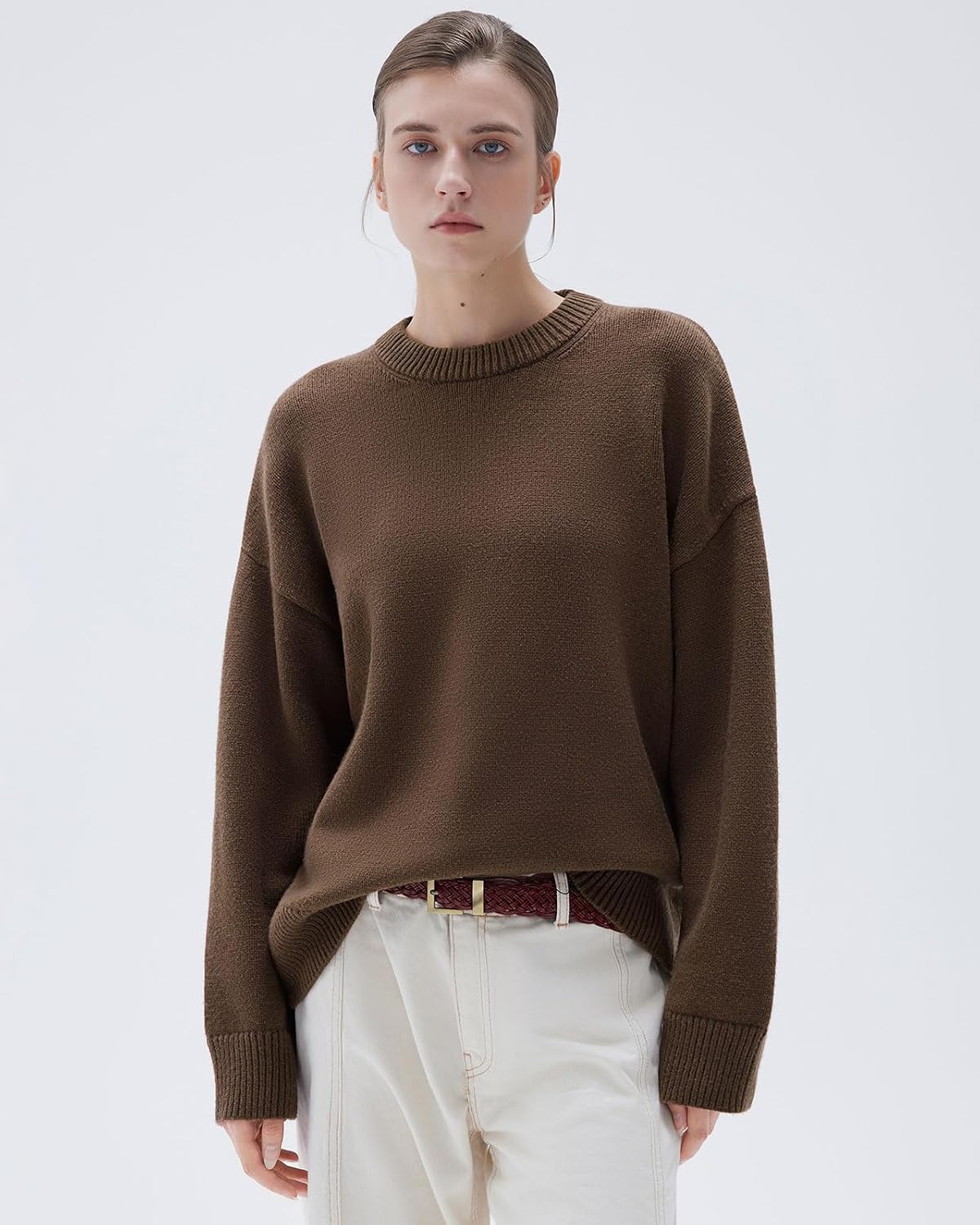 Detalle de SUUKSESS Women's Sweater Cashmere Blend