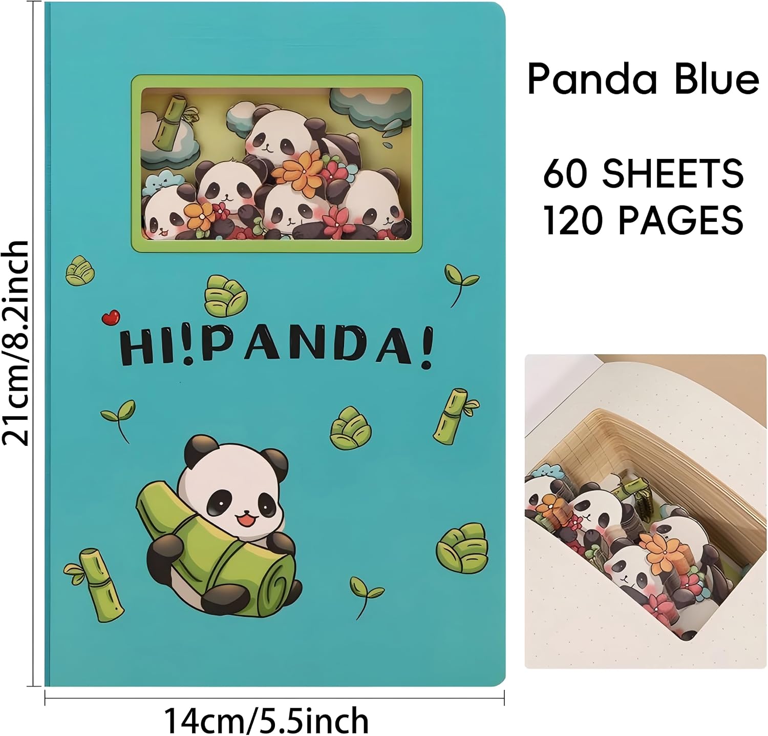 Detalle 2 de CNYTPE 3D Notebook, 120 Pages