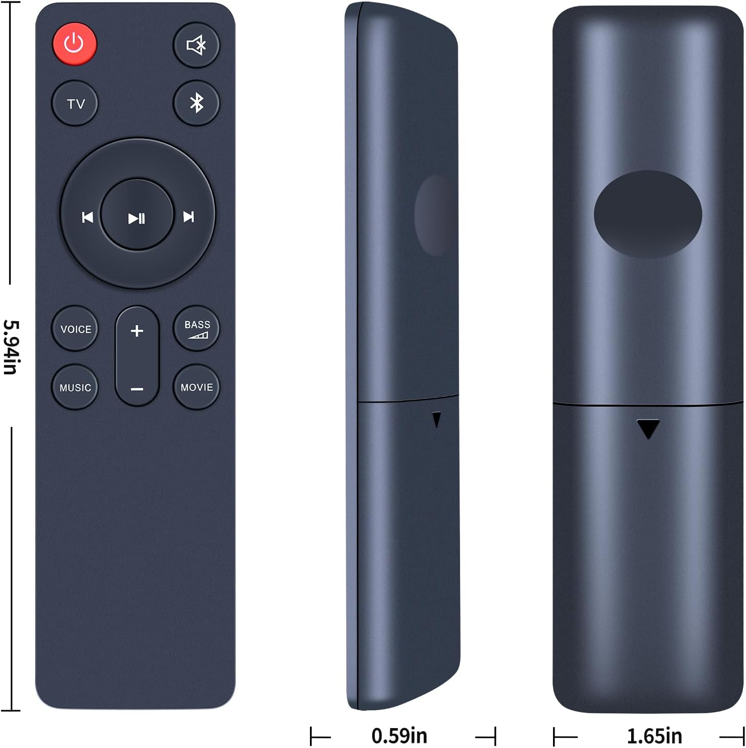 Thumbnail 2 de TCNOUMT SB550/SB510 Remote Control Replacement for JBL Cinema B550 SB510 Soundbar