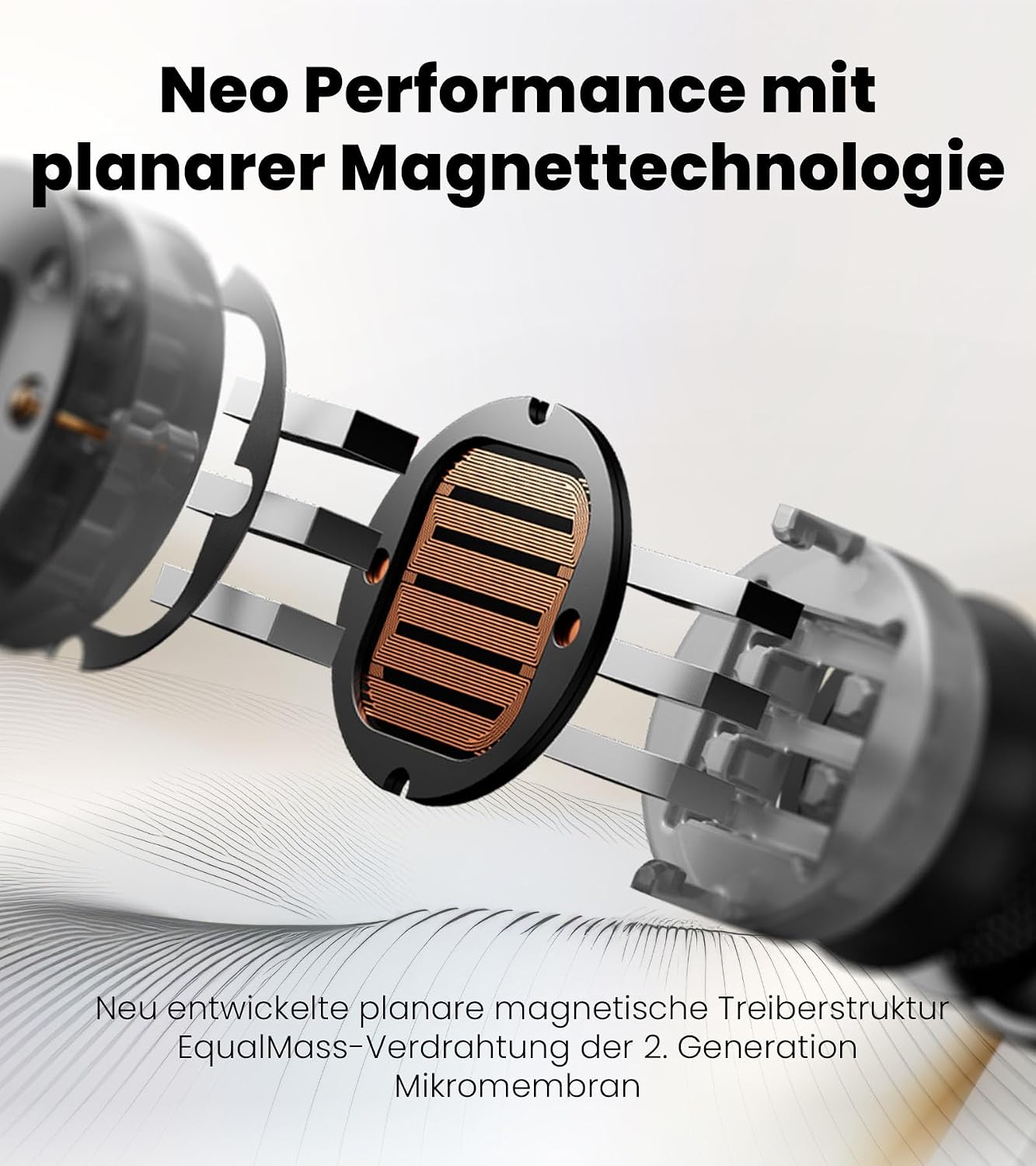 Detalle 2 de Edifier NeoBuds Planar 12 mm Treiber