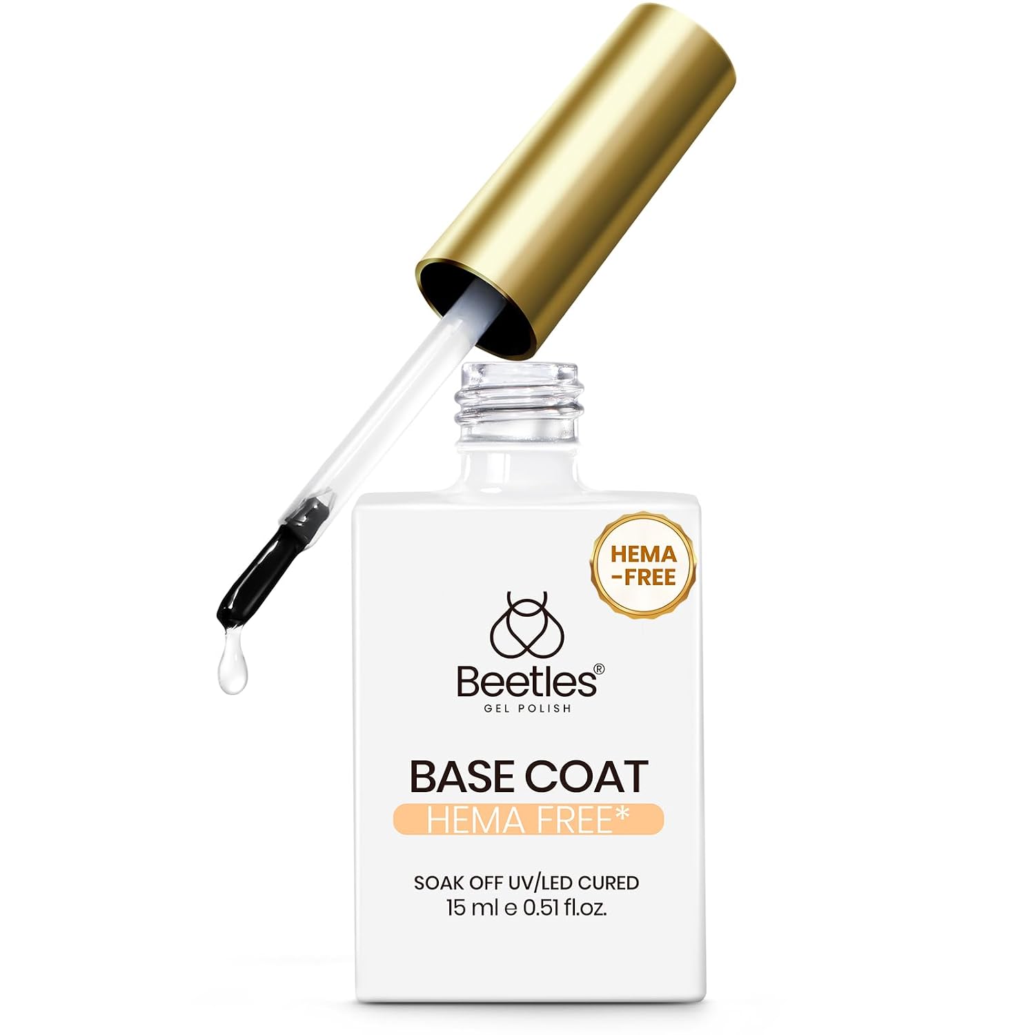 Thumbnail 6 de beetles 2Pcs No Wipe Top Coat 15ml ๐