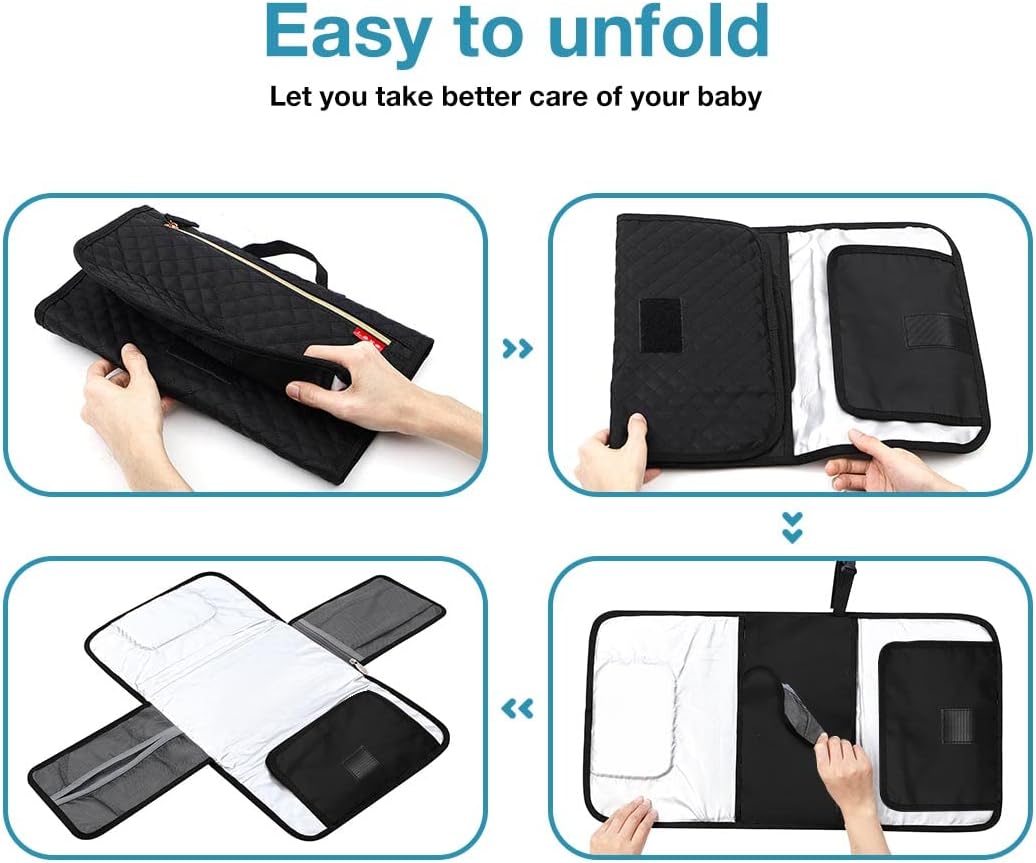 Thumbnail 6 de Lekebaby changing mat travel 63 x 35 cm