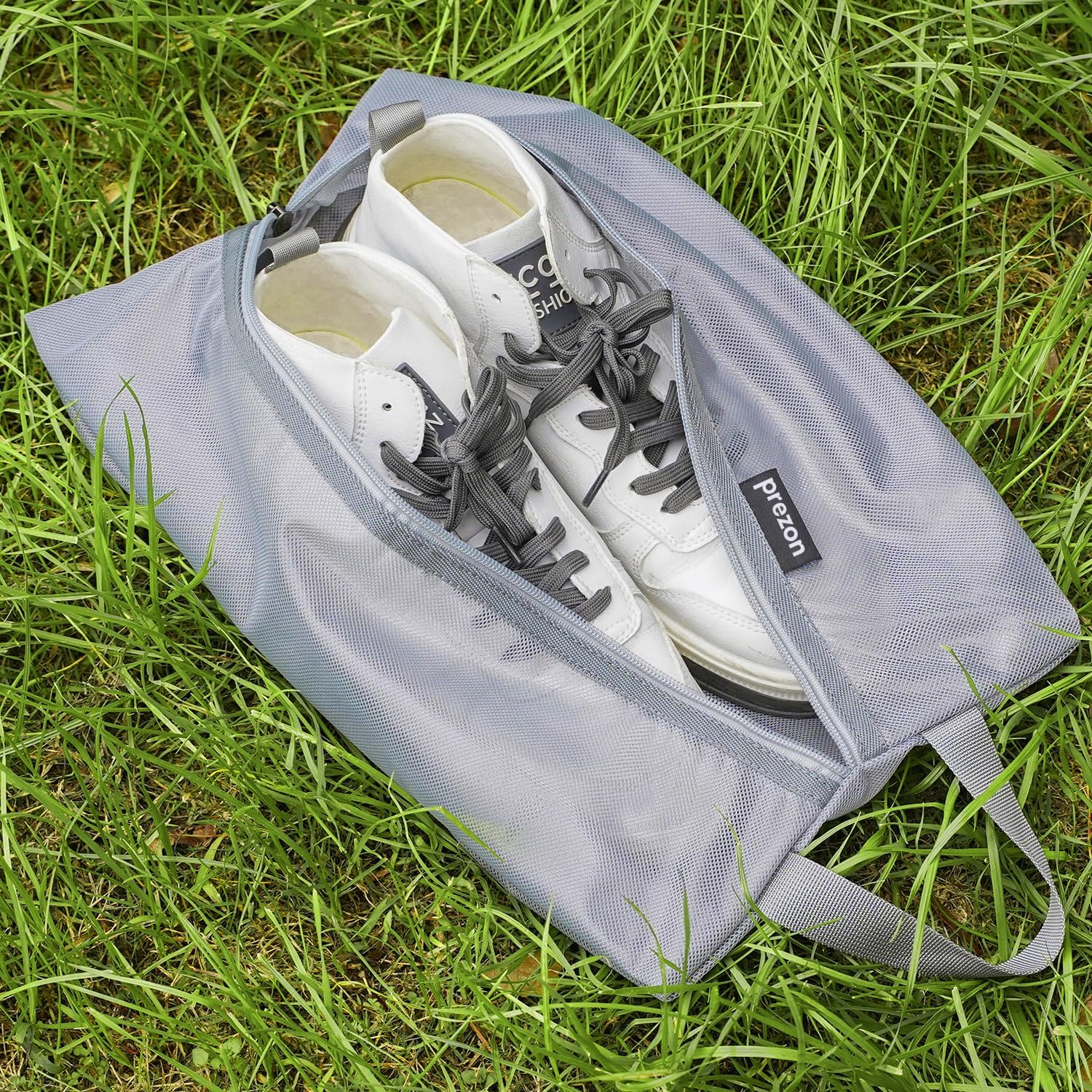 Thumbnail 6 de Prezon Travel Shoe Bags (Water-Resistant TPU Mesh) with YKK Zipper – Unisex shoe storage organiser